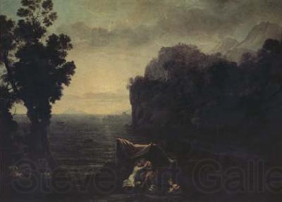 Claude Lorrain Coast Scene with Acis and Galatea (mk17) France oil painting art